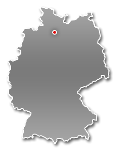 Germany map showing the location of the company